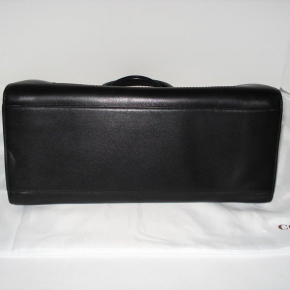 Coach Pinnacle Leather Leighton Frame Carry All 🤩 STUNNING 🤩 SOPHISTICATED 💖 - Picture 12 of 12